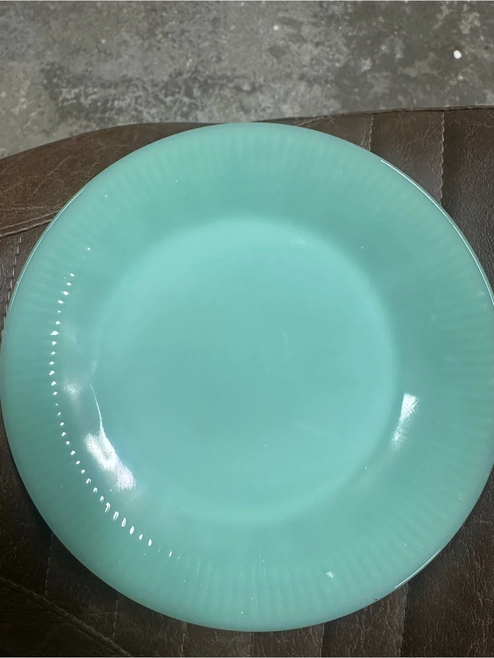 Vintage Fire King Jadeite Salad Plate Plate 7 1/2”